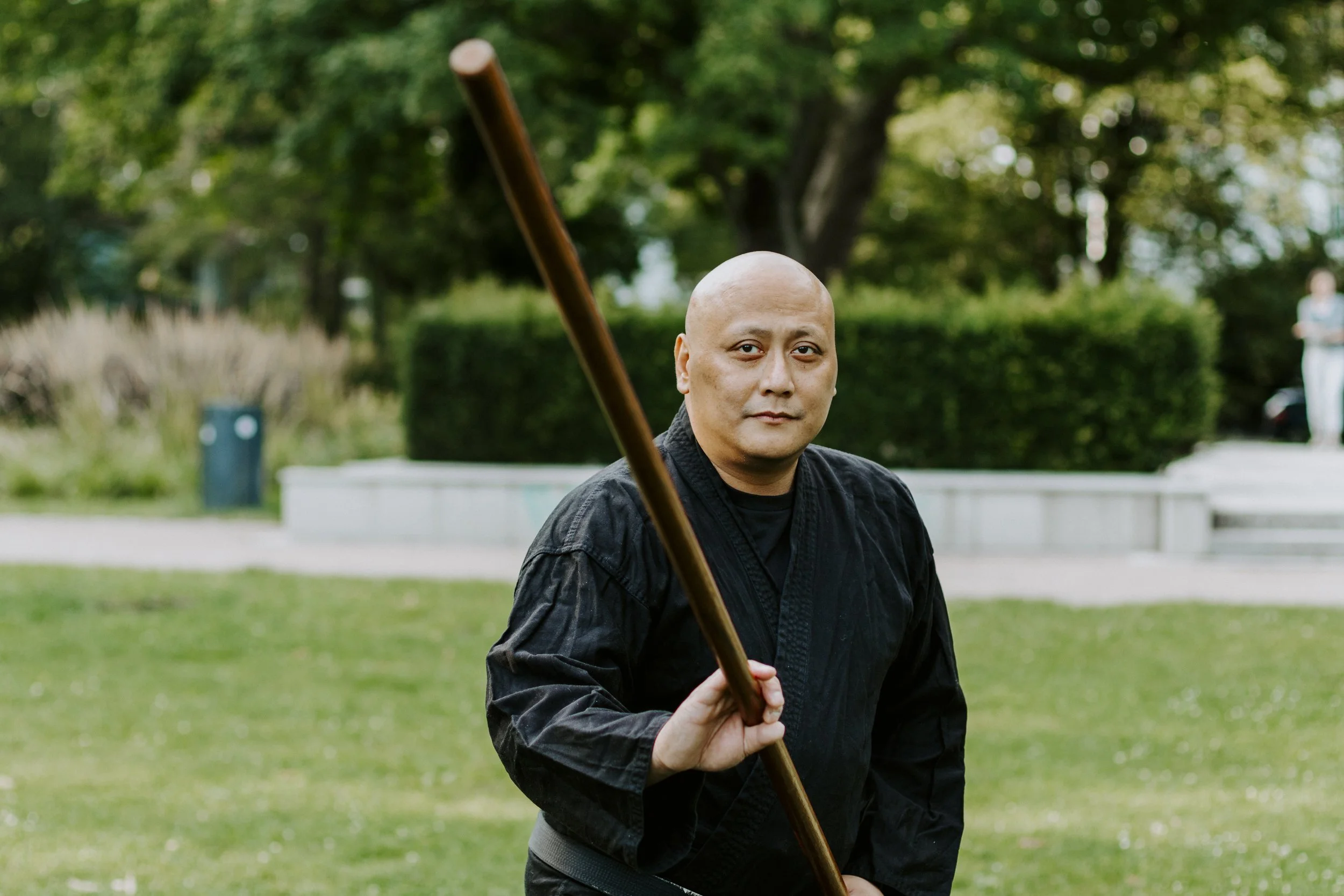 Fernando Reyes, Dojoleiter des Bujinkan Hoshi Dōjō Hamburg